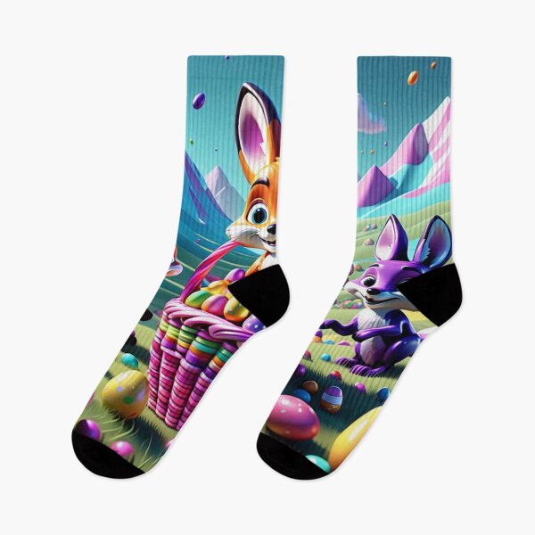 Item preview, Easter Bunny Foxes designed and sold by Freedom Foxes.