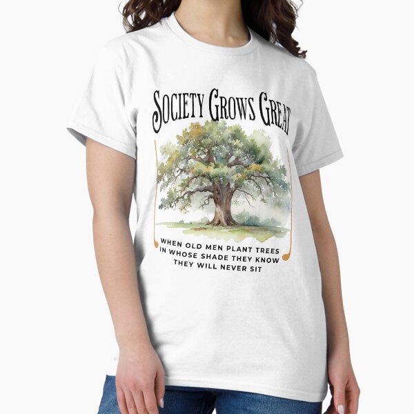 Item preview, Society Grows Great Philosophy designed and sold by TheIndigoDog.