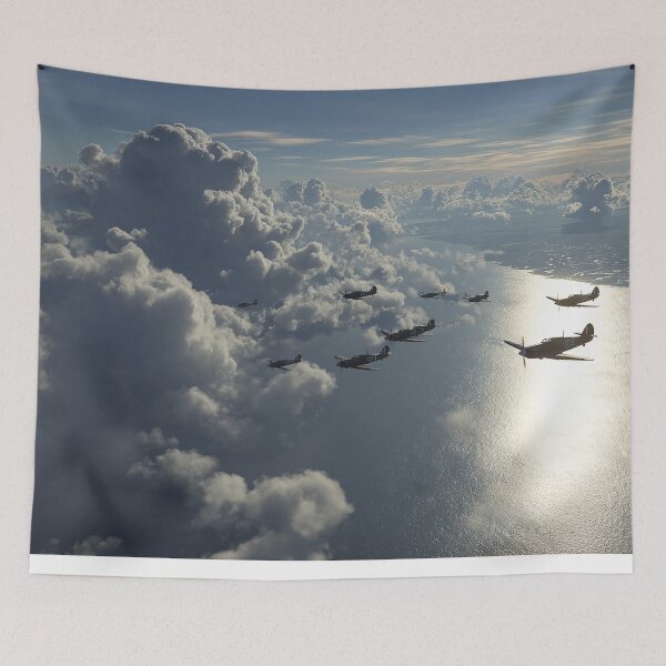 Item preview, RAF Hurricane Formation Fighter Escort designed and sold by Skyframe Aviation.