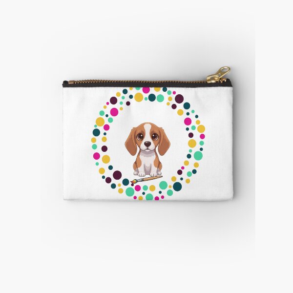 Artikelvorschau, Feiern Sie den Dot Day mit meinem Harrier – Bunte Hundekunst entworfen und verkauft von The Real Life Symphony.