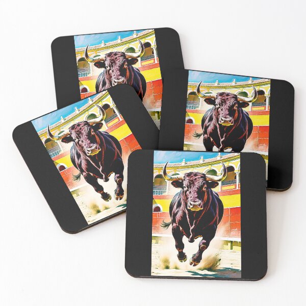 Item preview, The Spanish Fighting Bull the Iberian heterogeneous cattle#3 designed and sold by Helios Be. Lavsh.