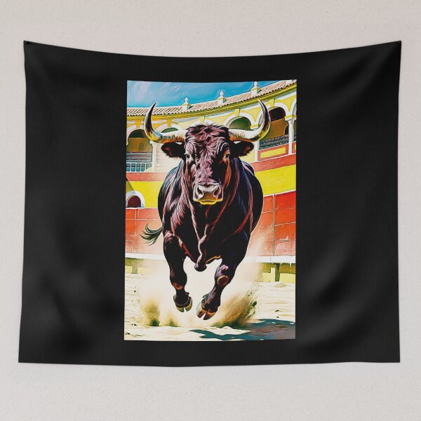 Item preview, The Spanish Fighting Bull the Iberian heterogeneous cattle#3 designed and sold by Helios Be. Lavsh.