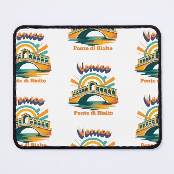 Item preview, PONTE DI RIALTO – Venice Italy Retro Travel Designs designed and sold by Earth Celebration Designs.