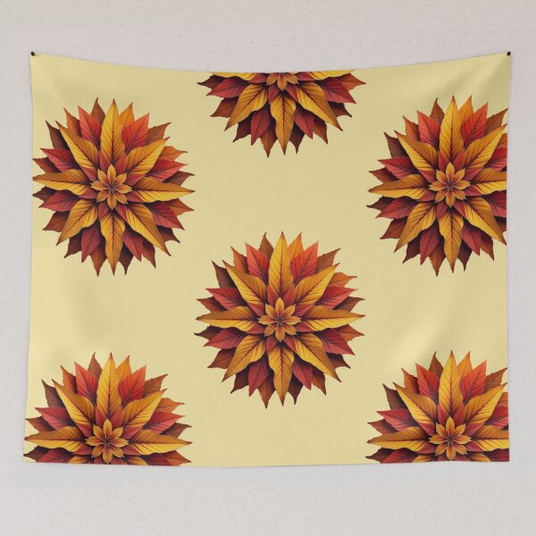 Item preview, Autumn mandala designed and sold by 2DKH.