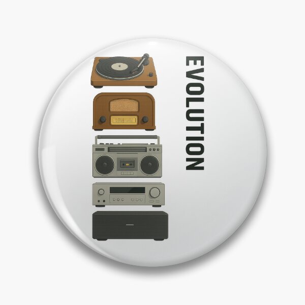 Item preview, Evolution of music  designed and sold by RetroCode.