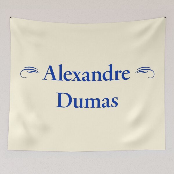 Item preview, Alexandre Dumas, French Novelist, Classic Literature designed and sold by CharlottePlaceArt.