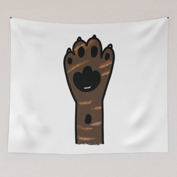 Item preview, Cute Cat Paw Bliss(Brown Tabby) designed and sold by s1456322.