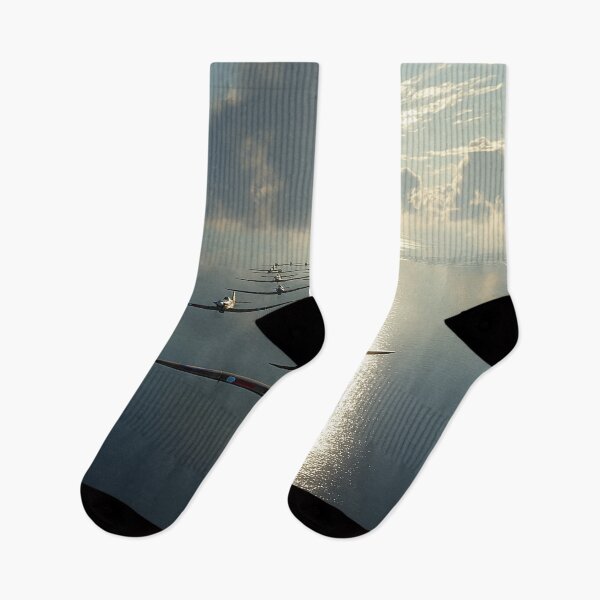 Item preview, WWII Hurricanes Formation at Dusk designed and sold by Skyframe Aviation.