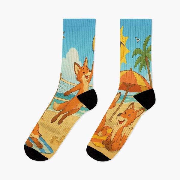 Item preview, Beach Foxes designed and sold by Freedom Foxes.