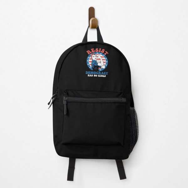Item preview, Resist Democracy Has No Kings Design, American Flag, Political Statement, Activism, Equality, Human Rights, Protest Art designed and sold by HotaruArt.