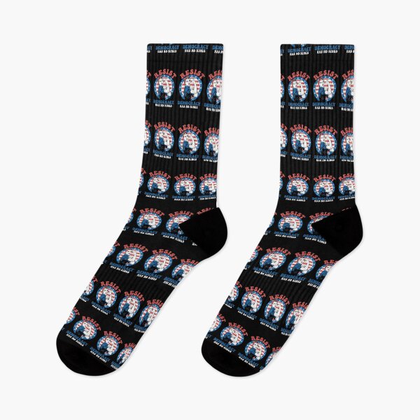 Item preview, Resist Democracy Has No Kings Design, American Flag, Political Statement, Activism, Equality, Human Rights, Protest Art designed and sold by HotaruArt.