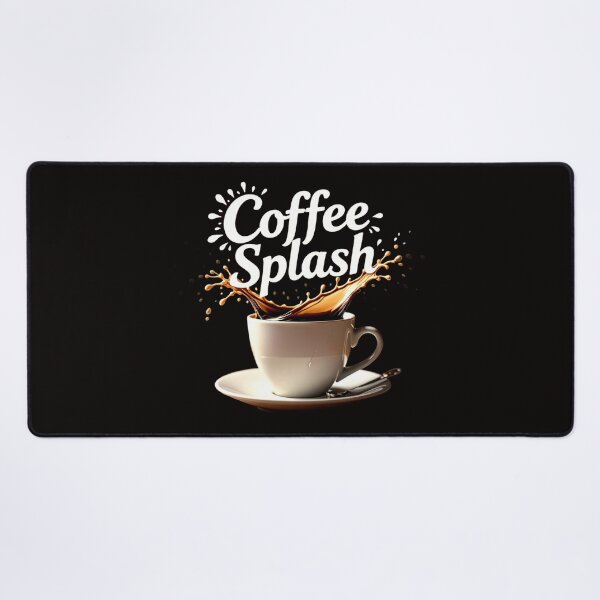 Item preview, Coffee Splash – Espresso Typography Cup Illustration designed and sold by ARTYNest.store.