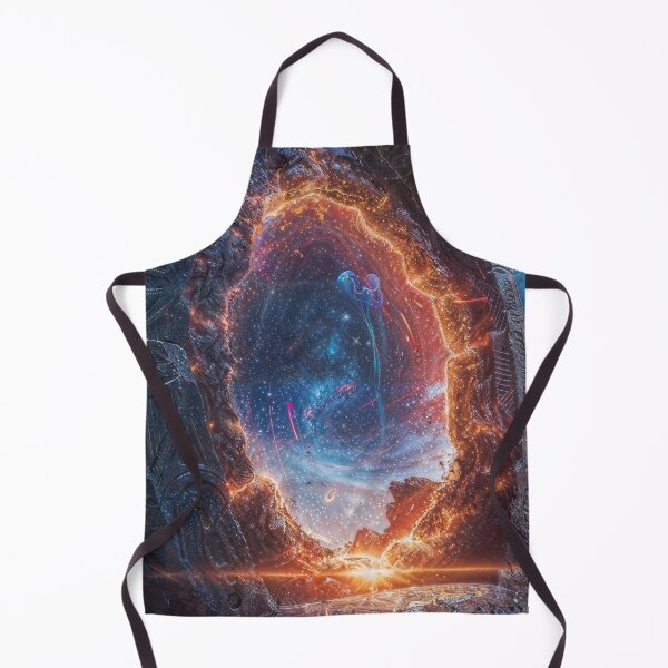 Item preview, The Obsidian Gate– Surreal Alien Portal Space Art designed and sold by QuantumDrift.