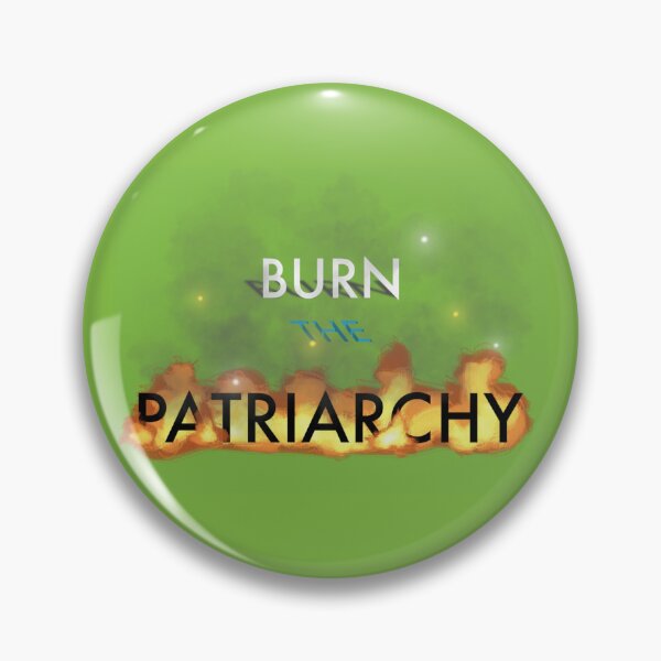 Item preview, Burn the patriarchy word art designed and sold by Eve Snapdragon.