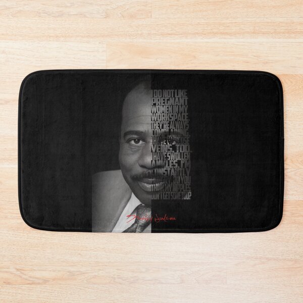 Item preview, Stanley Hudson Portrait – Minimalist The Office Fan Art designed and sold by Enea Kelo.