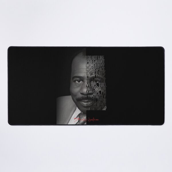 Item preview, Stanley Hudson Portrait – Minimalist The Office Fan Art designed and sold by Enea Kelo.