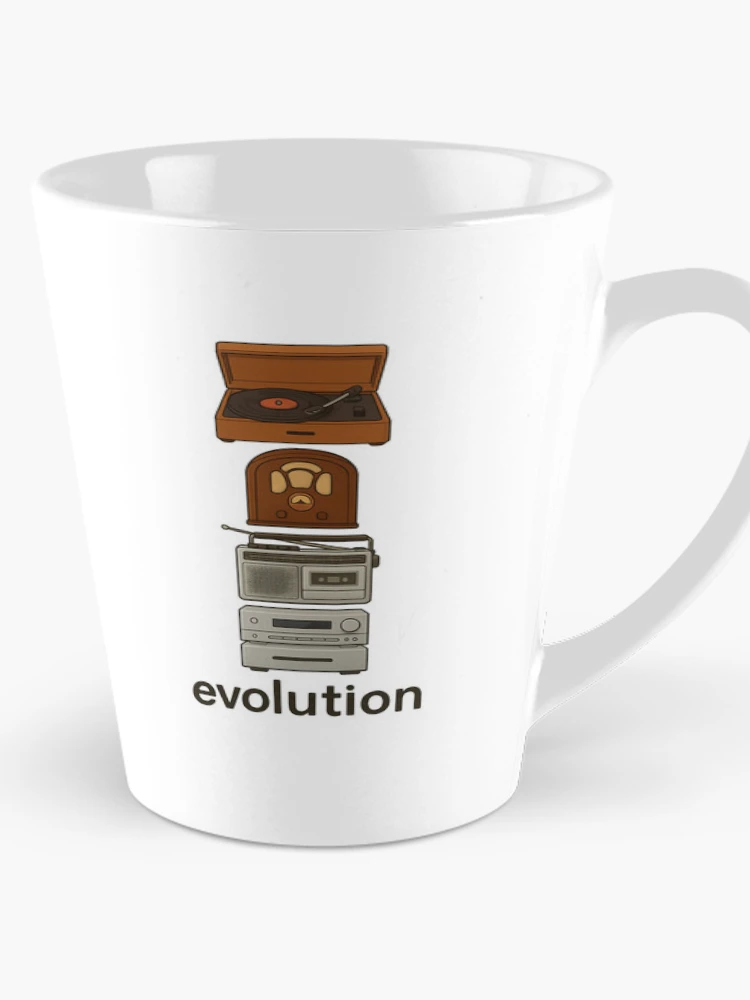 Thumbnail 1 of 4, Coffee Mug, Evolution Music designed and sold by RetroCode.