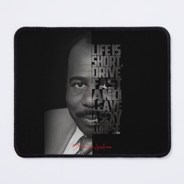 Item preview, Stanley Hudson Portrait – Minimalist The Office Fan Art designed and sold by Enea Kelo.