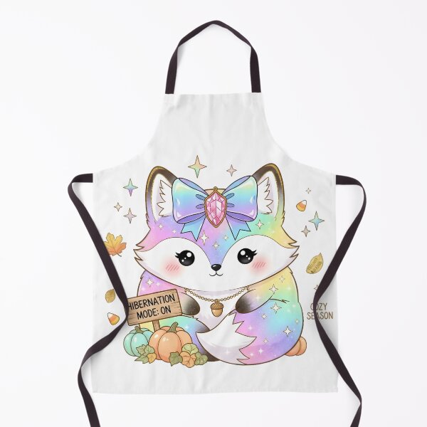 Item preview, Pastel Kawaii Halloween Fox | Cozy Rainbow Fox with Hibernation Mode Quote designed and sold by AnnDesignStudio.