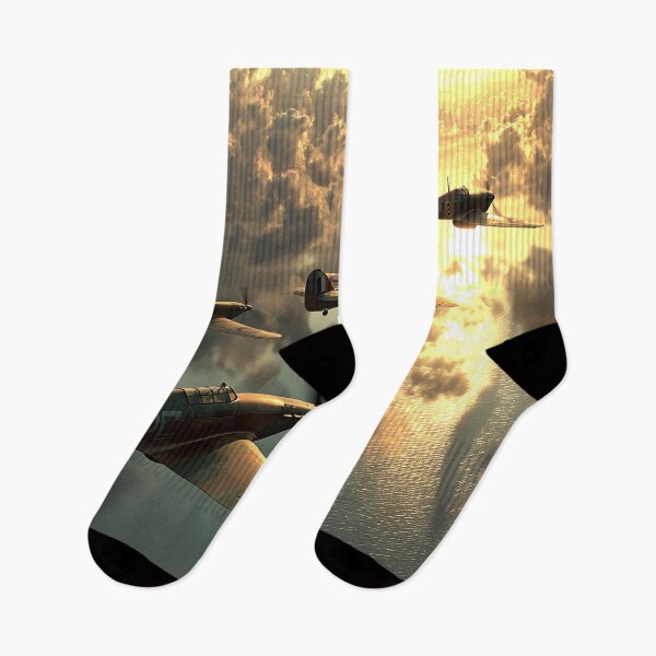 Item preview, Camouflaged Formation Storm Over the Channel designed and sold by Skyframe Aviation.