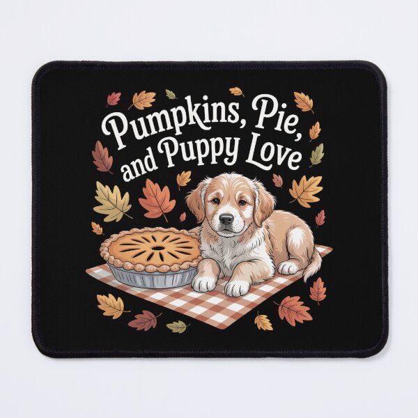 Item preview, Pumpkins, Pie & Puppy Love designed and sold by theartfulaspie.