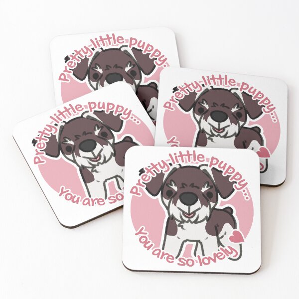 Item preview, Pretty Liver Parti Schnauzer Pink designed and sold by eto's art.