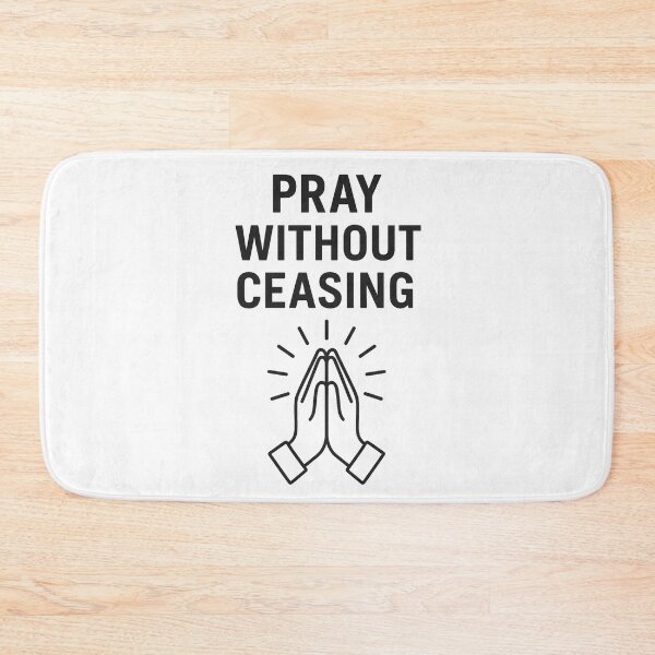 Item preview, Pray Without Ceasing designed and sold by TheWonkyEaselCo.