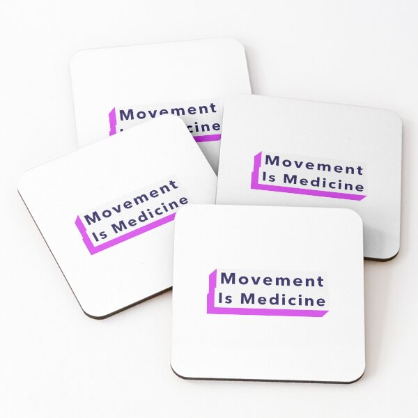 Item preview, Movement is Medicine designed and sold by PurpleRosePosse.