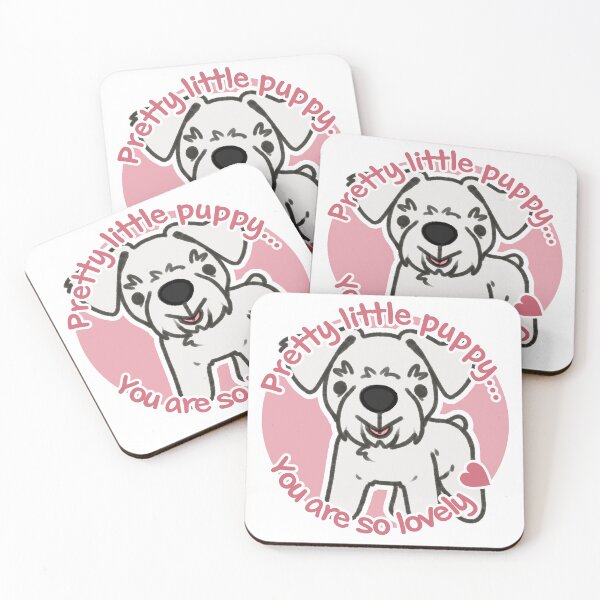 Item preview, Pretty White Schnauzer Pink designed and sold by eto's art.