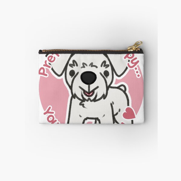 Item preview, Pretty White Schnauzer Pink designed and sold by eto's art.