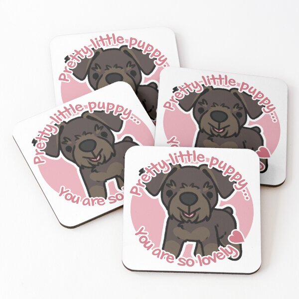 Item preview, Pretty Liver Schnauzer Pink designed and sold by eto's art.