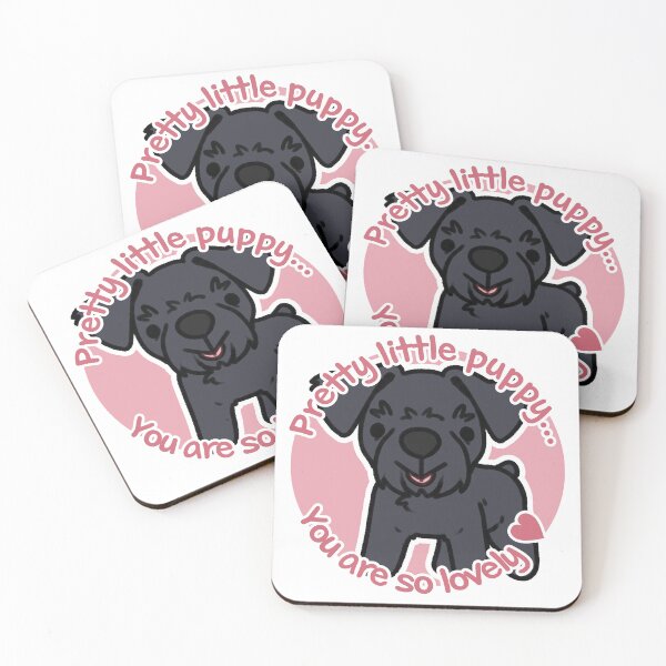 Item preview, Pretty Black Schnauzer Pink designed and sold by eto's art.