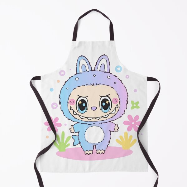 Item preview, Pastel Blue and Purple Labubu with Flowers designed and sold by TheMury.