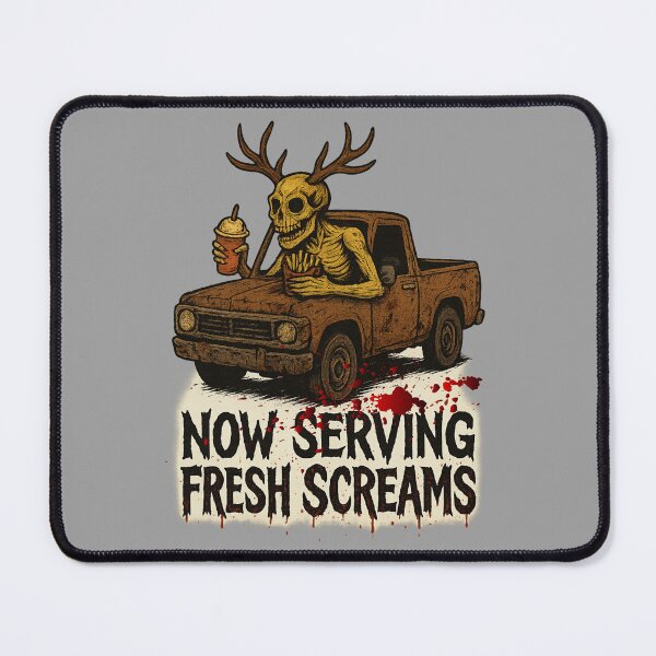 Item preview, Wendigo Trucker – Fresh Screams Delivered Hot designed and sold by Altered Array, LLC.