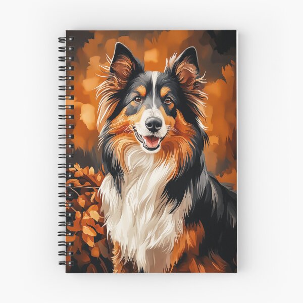 Item preview, Rough collie with Autumnal Background designed and sold by PetsArt.