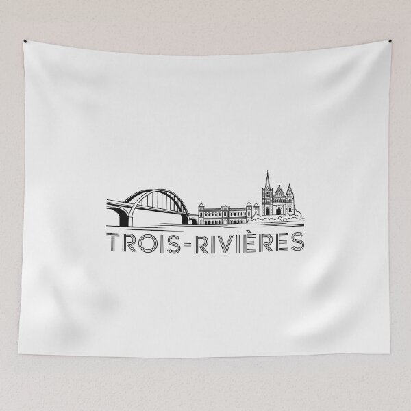 Item preview, Trois-Riviéres City designed and sold by Paper Drip.