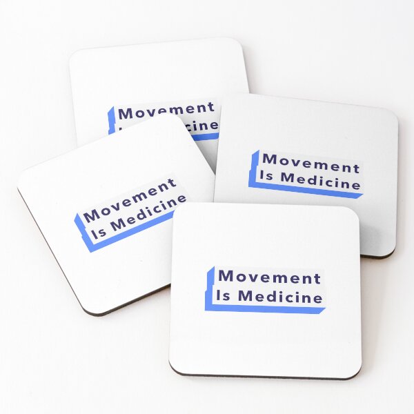 Item preview, Movement is Medicine designed and sold by PurpleRosePosse.