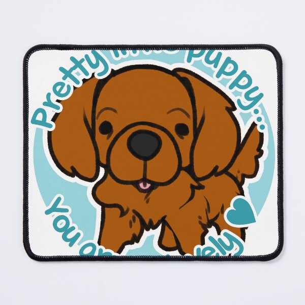 Item preview, Pretty Ruby Cavalier King Charles Spaniel Blue designed and sold by eto's art.