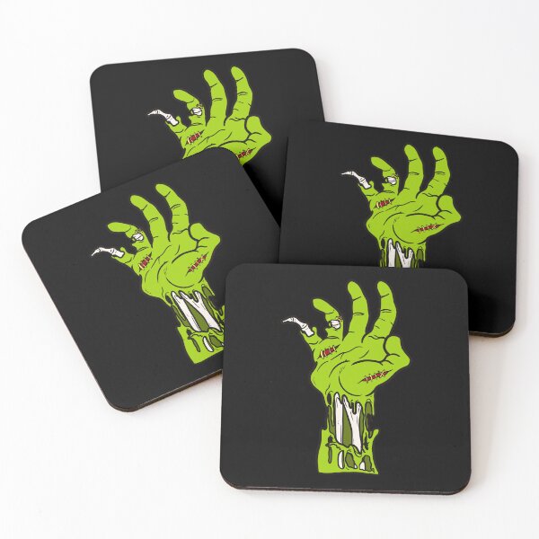 Item preview, Angry Cartoon Zombie Hand – Fierce Green Monster Illustration designed and sold by CookieKrumbz.