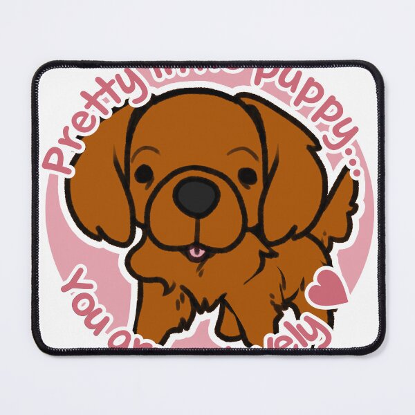 Item preview, Pretty Ruby Cavalier King Charles Spaniel Pink designed and sold by eto's art.