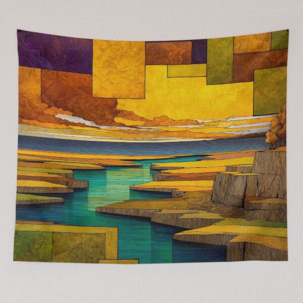 Item preview, Abstract River designed and sold by JPugliese.