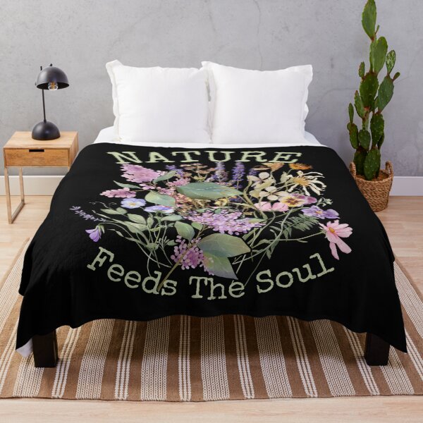 Item preview, Nature Feeds The Soul Wildflowers Colorful Design designed and sold by EarthArtDesigns.