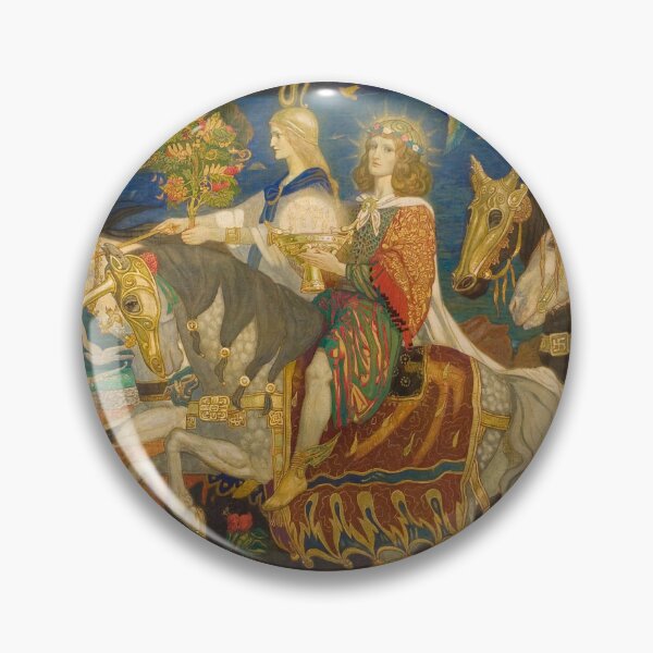 Item preview, Riders of the Sidhe (Tuatha Dé Danann) - John Duncan - Irish Folklore designed and sold by softbluehum.