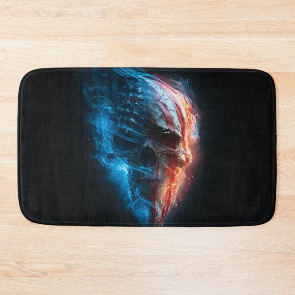 Item preview, American Flag & Skull Abstract Art designed and sold by Jades-Corner.