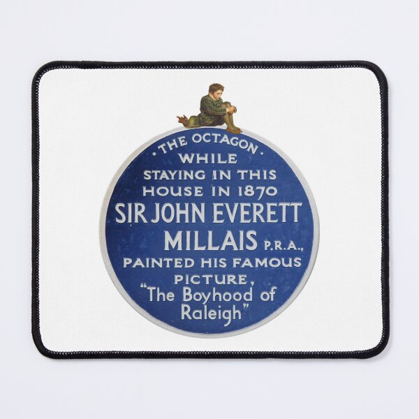 Item preview, London Blue Plaque - Sir John Everett Mills designed and sold by OurHomeImages.