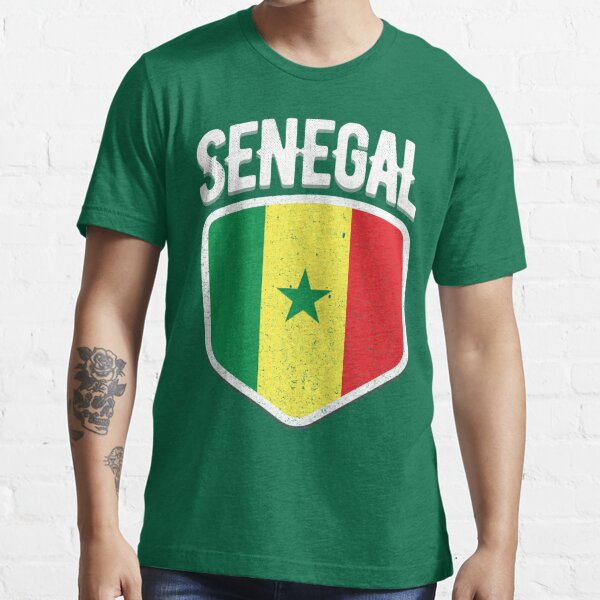 : Senegal Sport/Soccer Jersey Tee Flag Football Dakar T