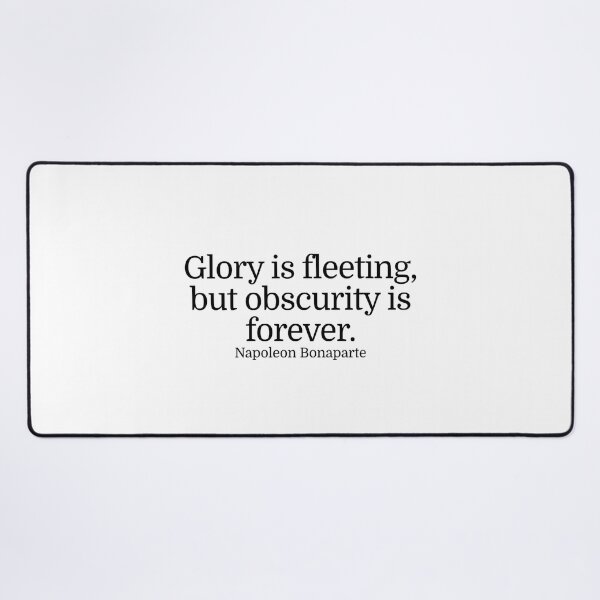 Item preview, Napoleon Bonaparte Quote designed and sold by CharmStudio.