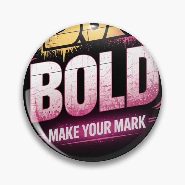 Item preview, Bold Make Your Mark Graffiti designed and sold by ShadowAndSlate.