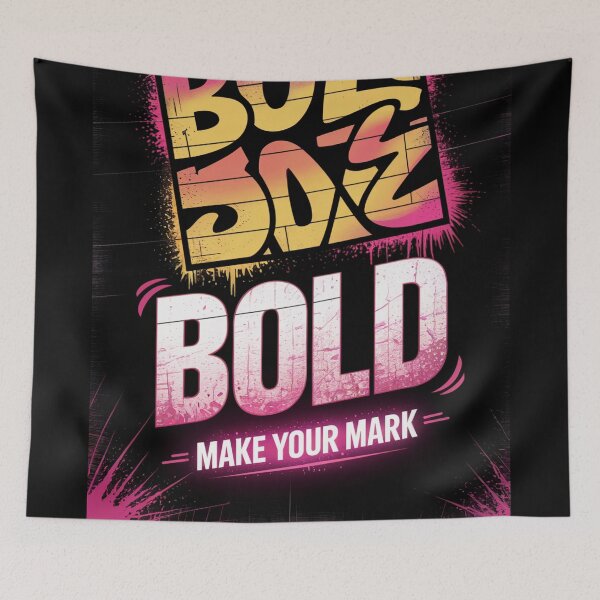 Item preview, Bold Make Your Mark Graffiti designed and sold by ShadowAndSlate.