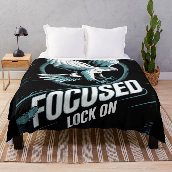 Item preview, Focused Lock On Eagle Hunter designed and sold by ShadowAndSlate.
